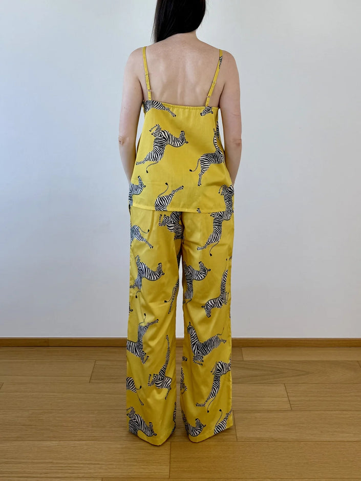 Pyžamové kalhoty dámské — Gold Zebra