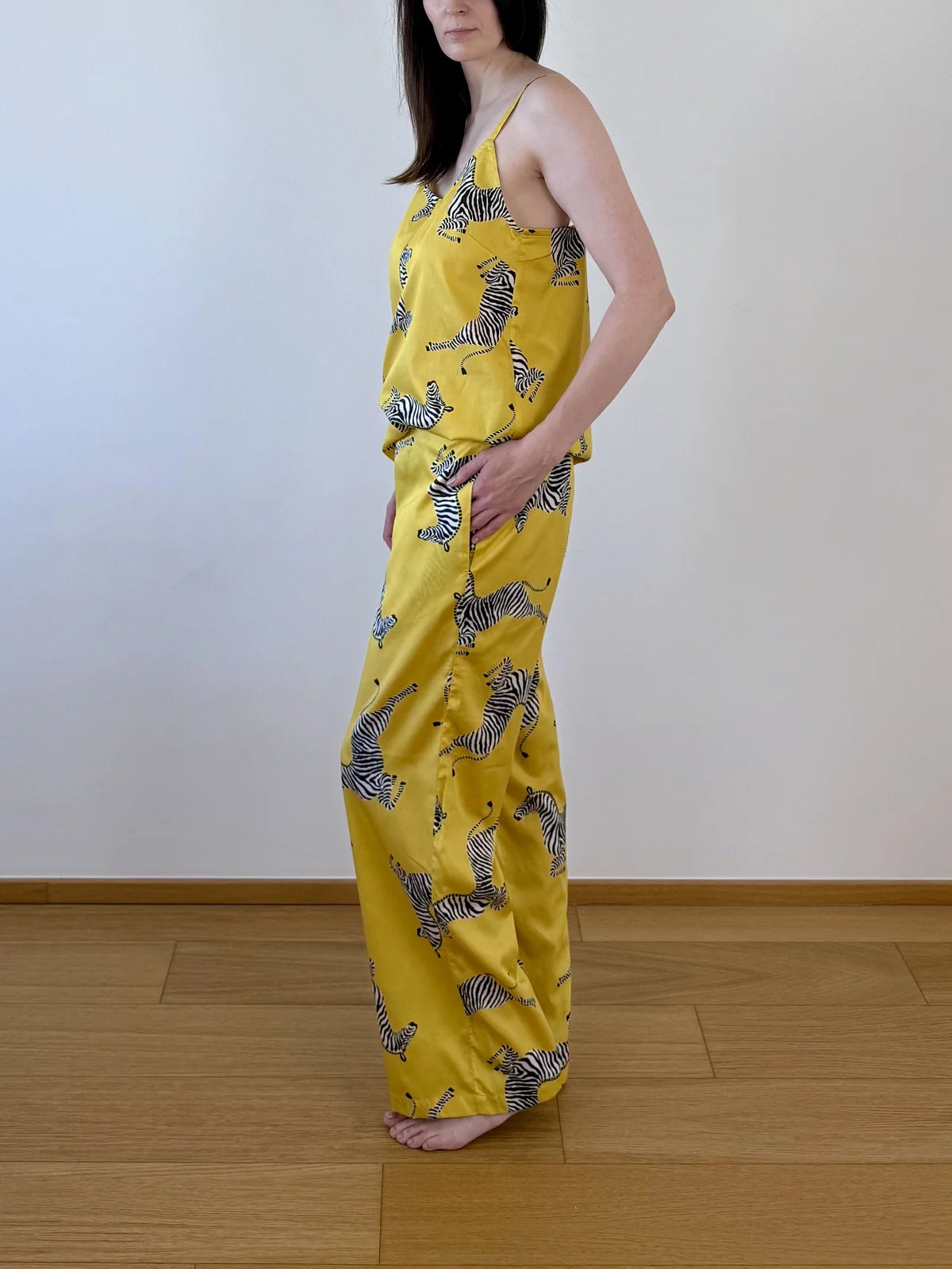 Pyžamové kalhoty dámské — Gold Zebra