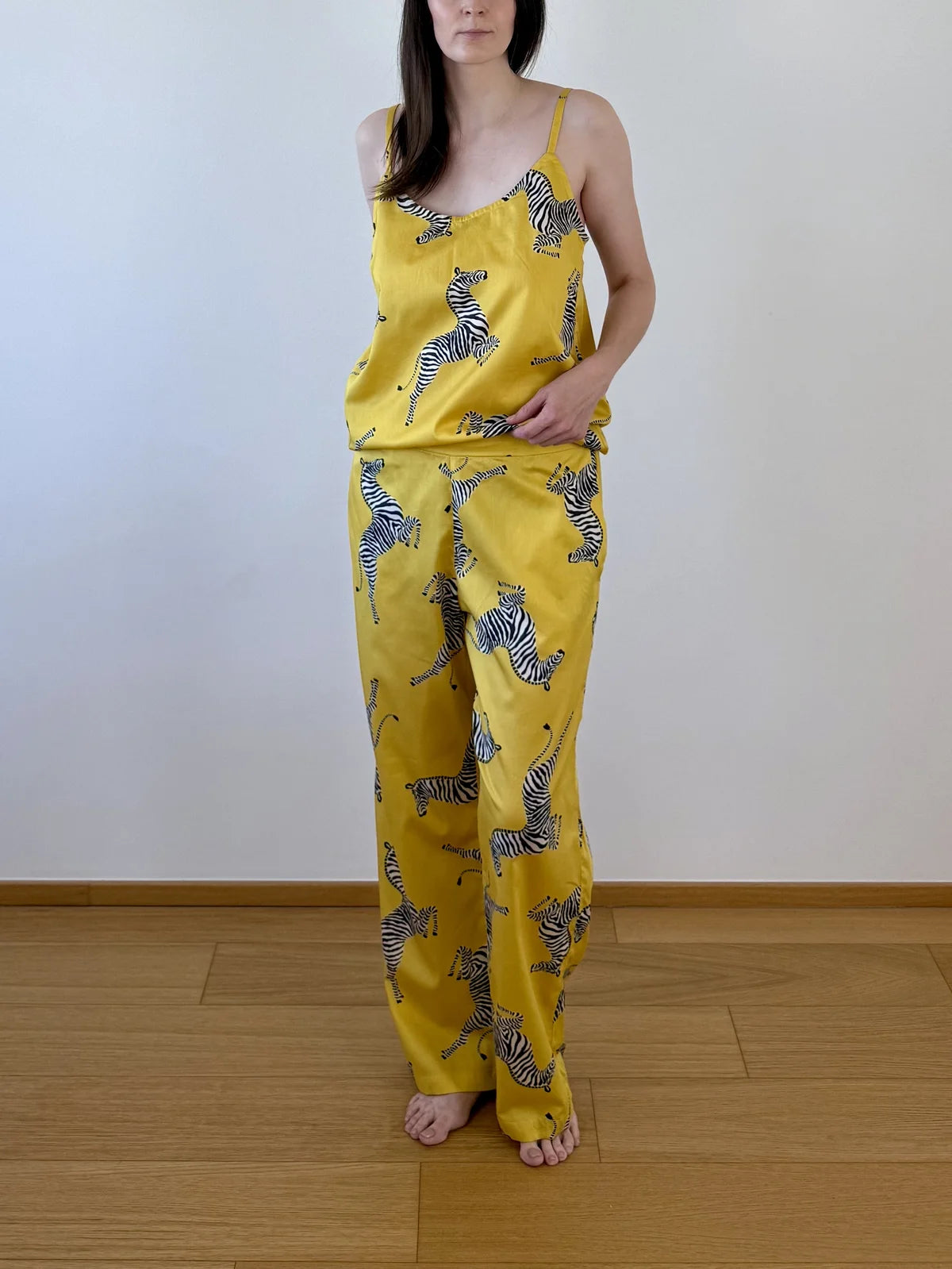 Pyžamové kalhoty dámské — Gold Zebra