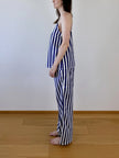 Set na spaní tílko a kalhoty — Navy Stripes