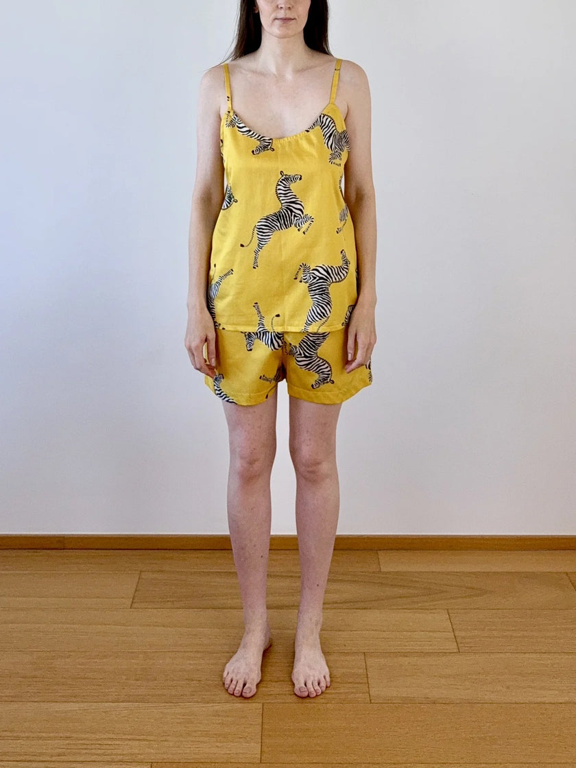 Tílko na spaní — Gold Zebra