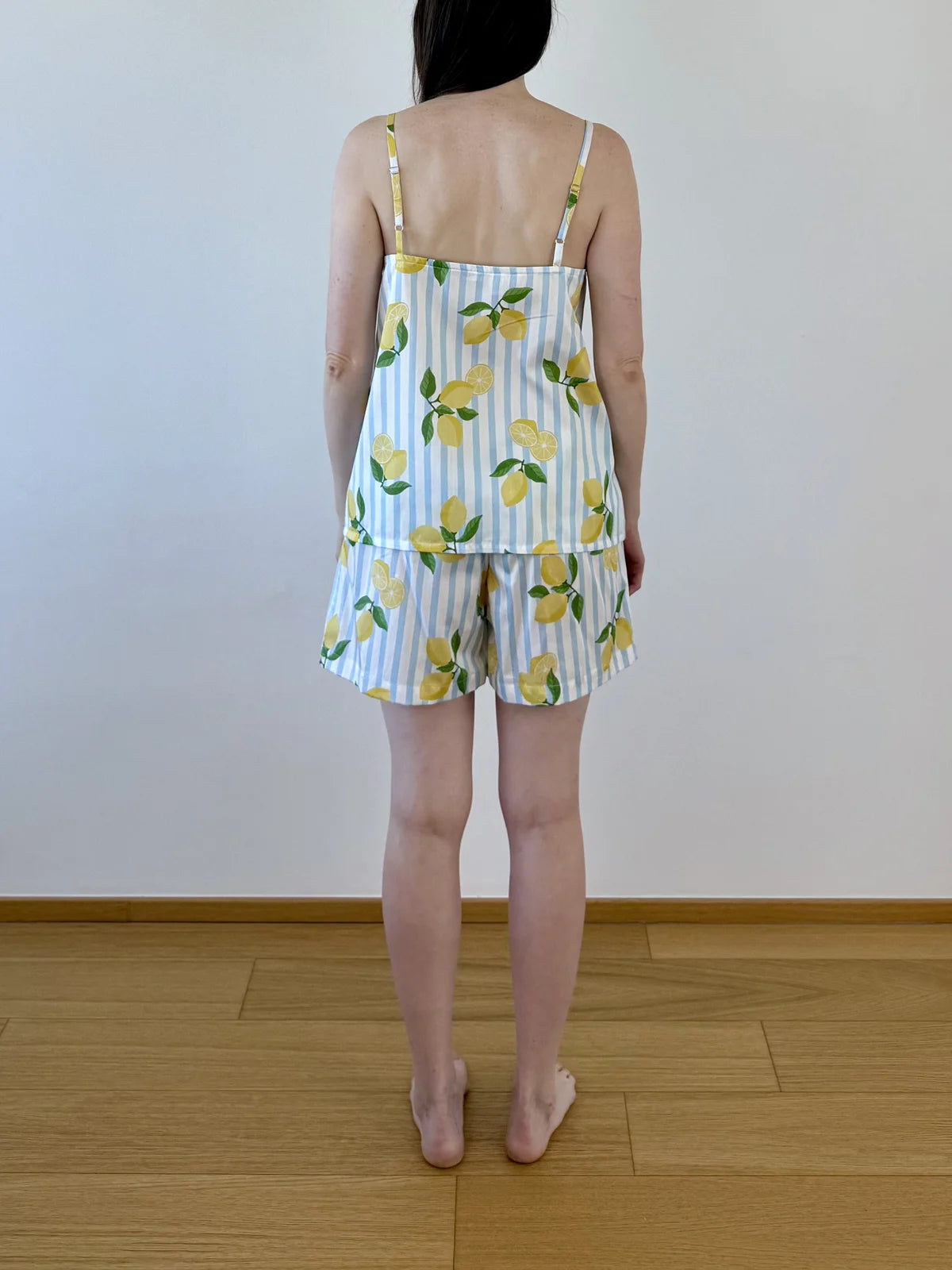 Tílko na spaní — Lemon Stripes