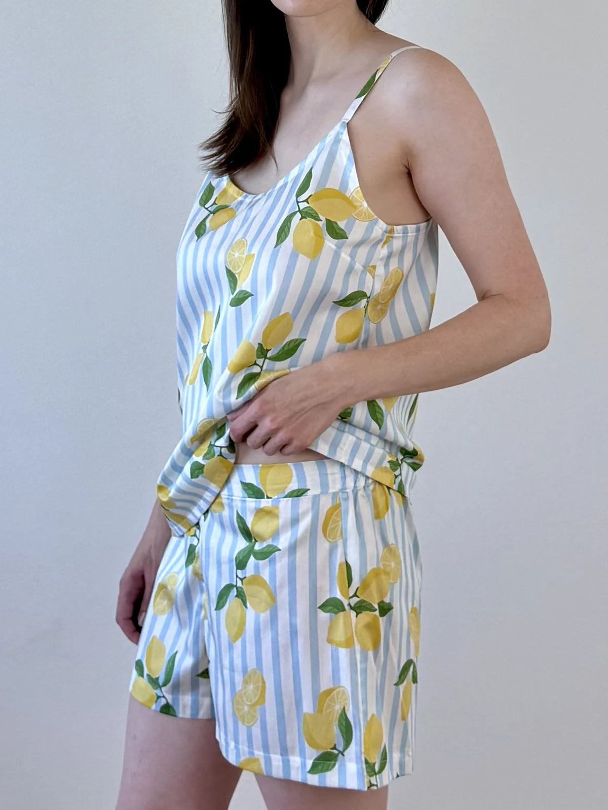 Kraťasy na spaní — Lemon Stripes