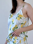 Tílko na spaní — Lemon Stripes