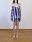 Tílko na spaní — Navy Stripes