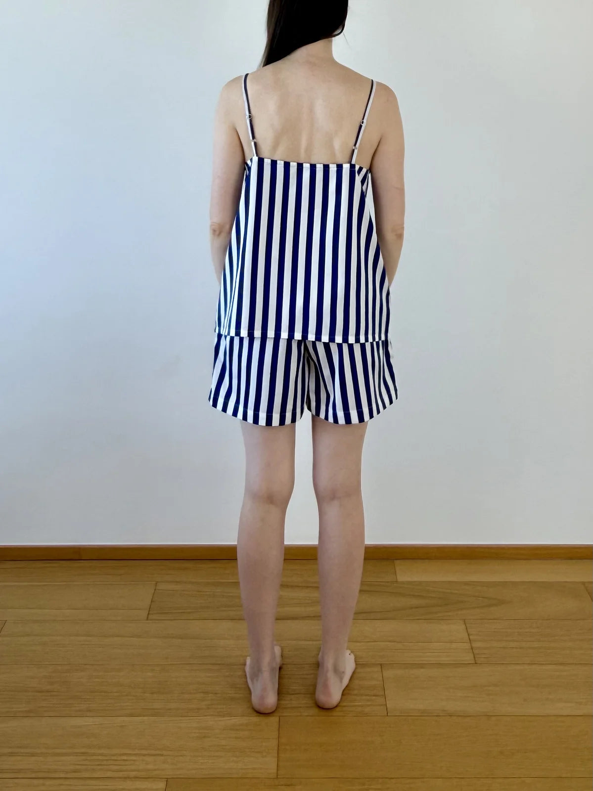 Tílko na spaní — Navy Stripes