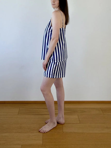 Kraťasy na spaní — Navy Stripes