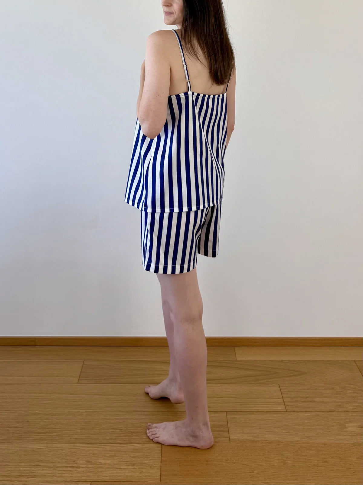 Tílko na spaní — Navy Stripes