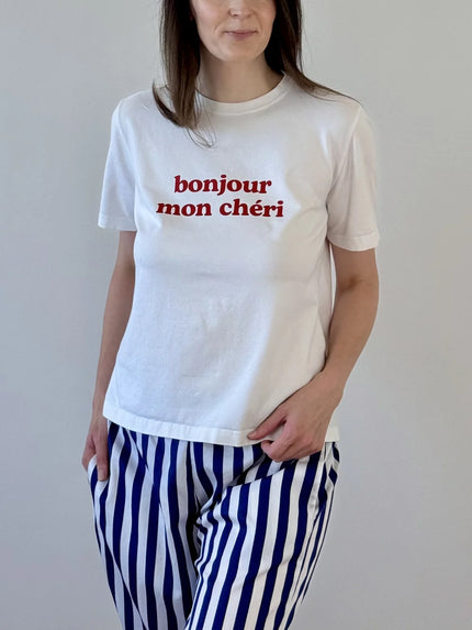 Tričko „Bonjour, mon chéri