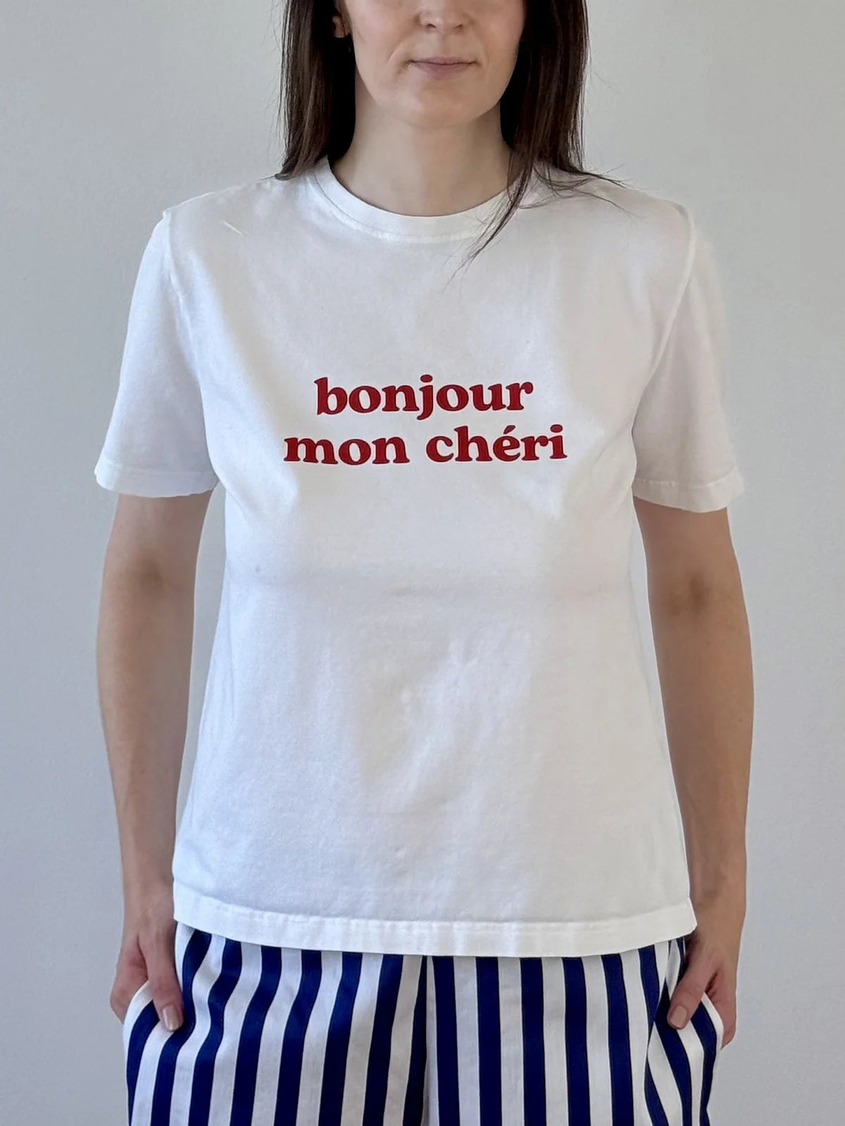 Tričko „Bonjour, mon chéri